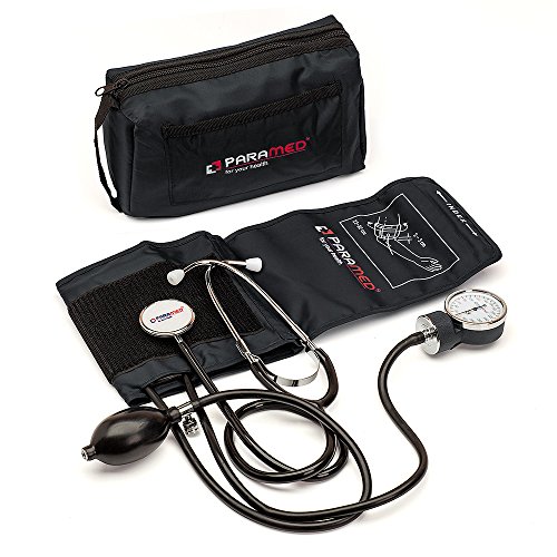 Paramed Manual Aneroid Sphygmomanometer with Stethoscope