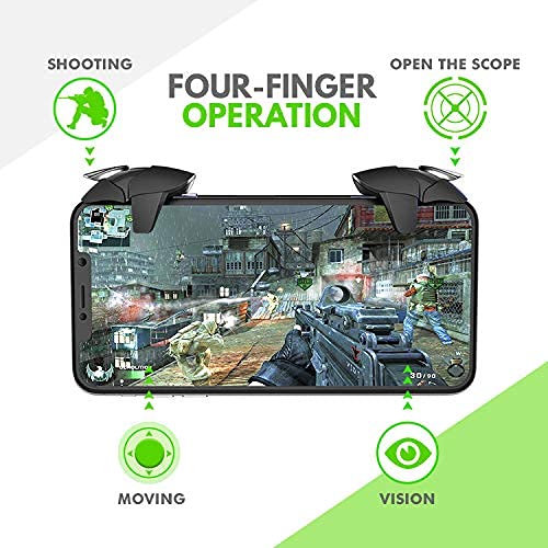 TYROCX Black Shark Shape Gaming Triggers for Smartphones - Image 7
