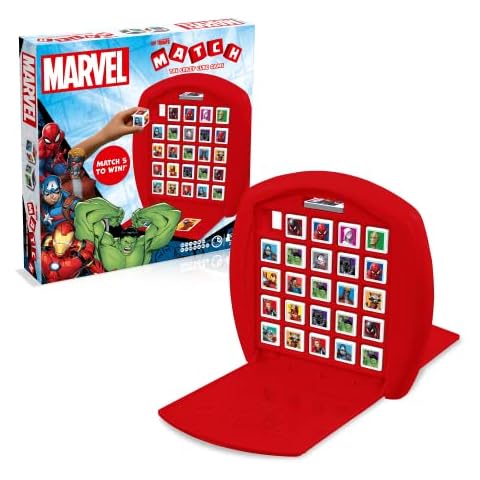 Top Trumps Match Marvel Avengers The Crazy Cube Game Cover