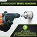 RENOPAX Corona de perforación de 68 mm – construcción reforzada – resistente...