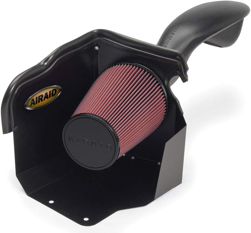 AIRAID Cold Air Intake System by K&N: Increased Horsepower, Cotton Oil Filter: Compatible with 2005-2007 CHEVROLET Silverados (See product description for all models) AIR-200-169