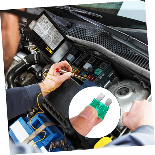 Kit de surtido de fusibles para auto BESTOYARD con tester y extractor, incluye estuche de almacenamiento práctico y diseño preciso miniatura 5