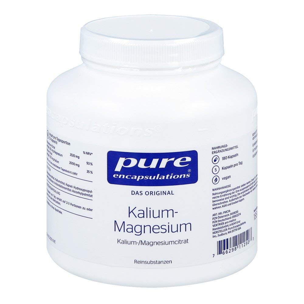 Pure Encapsulations Kalium Magn.Citrat Kapseln