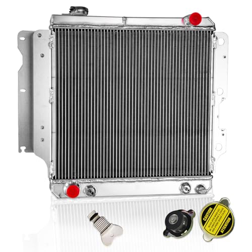 4 Row Radiator Compatible with 1997-2006 Jeep TJ 2.4L 2.5L ...