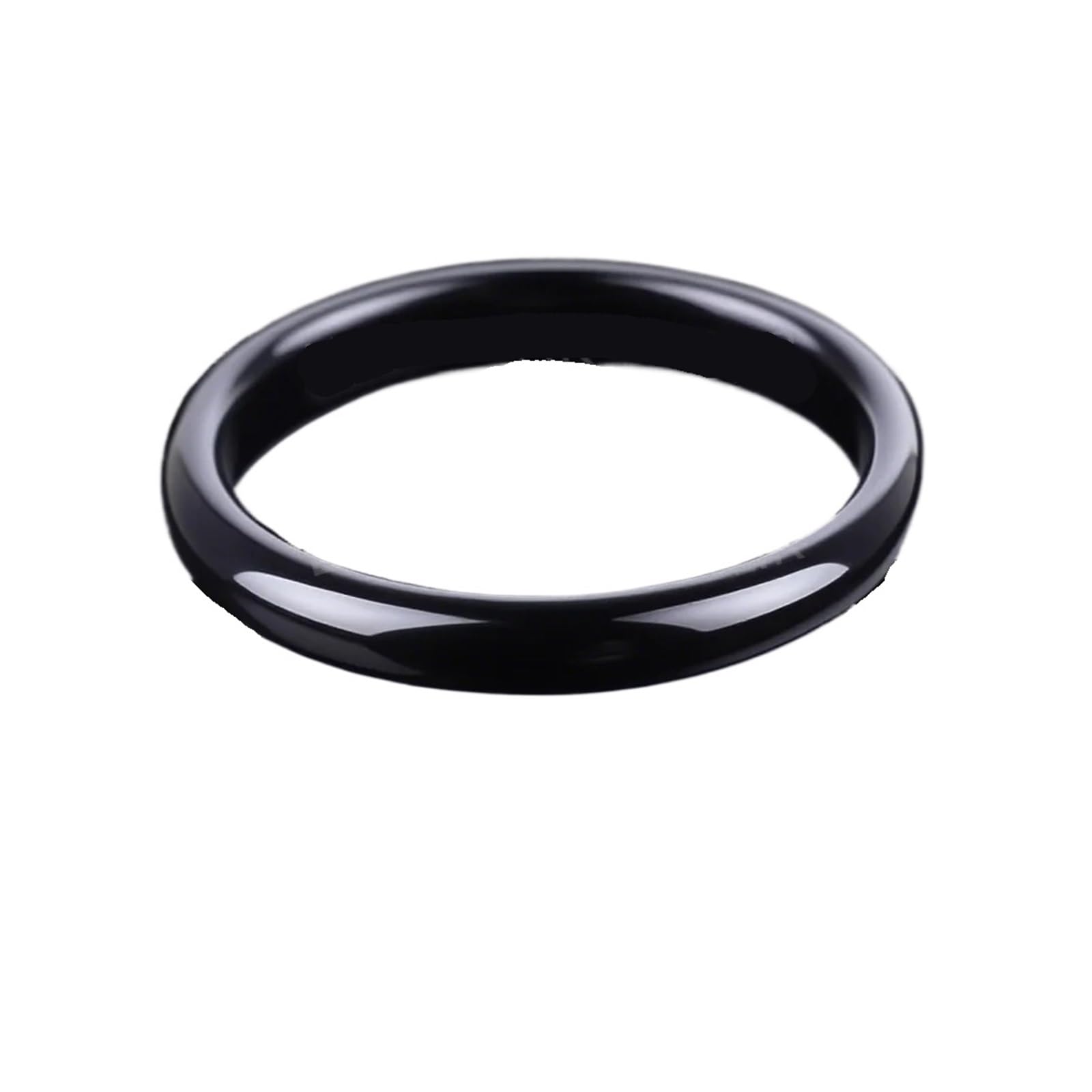 Generico Bracciale Onice Nero Classico