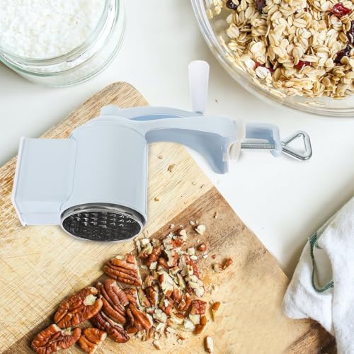 Rallador manual de queso con manivela Uonlytech blanco miniatura 4
