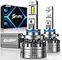 Fahren Scourge 9005/HB3 LED Headlight Bulbs, 100W 18,000LM 500% Brighter LED Headlights Conversion Kit 6500K Cool White IP68 Waterproof, 50,000 Hour Lifespan, Pack of 2