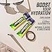 BODYARMOR Flash IV Electrolyte Packets, Lemon Lime - Zero Sugar Drink Mix, Single Serve Packs, Coconut Water Powder (6 Count)