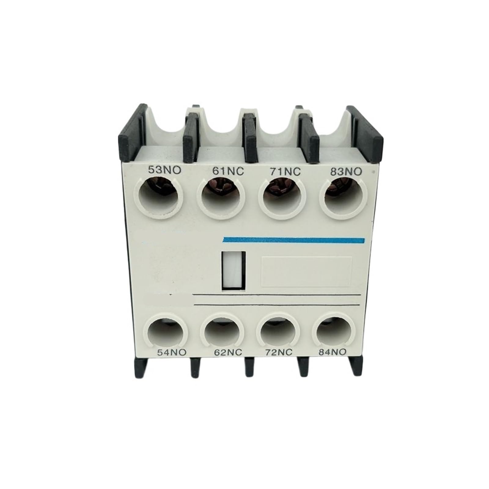 WQGQPXOB 1 Piece AC contactor Auxiliary Contact Block F4-04 4NC F4-40 4NO F4-22 2NO+2NC F4-31 3NO+1NC F4-13 LA1-DN(F4-04 4NC)