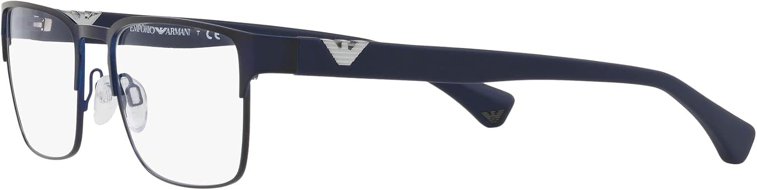 Emporio Armani mens Ea1027 Square Prescription Eyewear Frames