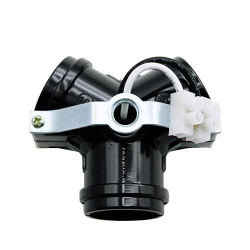 Miniatura 1 de Paquete de 2 enchufes negros de repuesto, base media, portalámparas incandescente fenólico multiracimo, sin llave con soporte superior e inferior