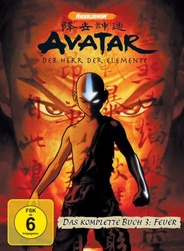 Bild: Avatar - Der Herr der Elemente/Buch 3: Feuer - Box [4 DVDs] f�r 13,00 EUR  bei Amazon