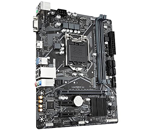 PLACA MAE (INTEL) GIGABYTE H410M H DDR4 LGA 1200 10° GERAÇÃO