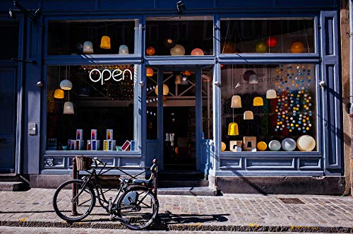 LED Neon Open Sign Light. Perfect to Advertise Storefront, Business, Office, Shop and Restaurant. Ultra Bright White Designer Color. Custom Built, Elegant Window Display - Thumbnail 5