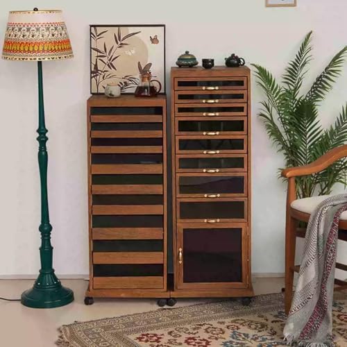 Multi-Layer Jewelry Organizer - Portable Makeup Chest for Necklaces, Earrings, Bracelets - Travel-Friendly Storage Solution for Easy Access at Home & On-the-Go