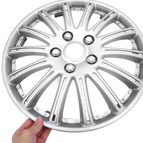 Enjoliveurs de roue de voiture 14 pouces avec protection anti-éclaboussures - 4