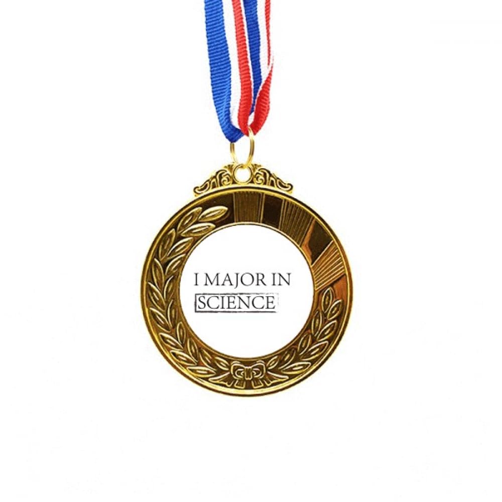 Medalla de oro de ciencias primer lugar con relieve tallado 4