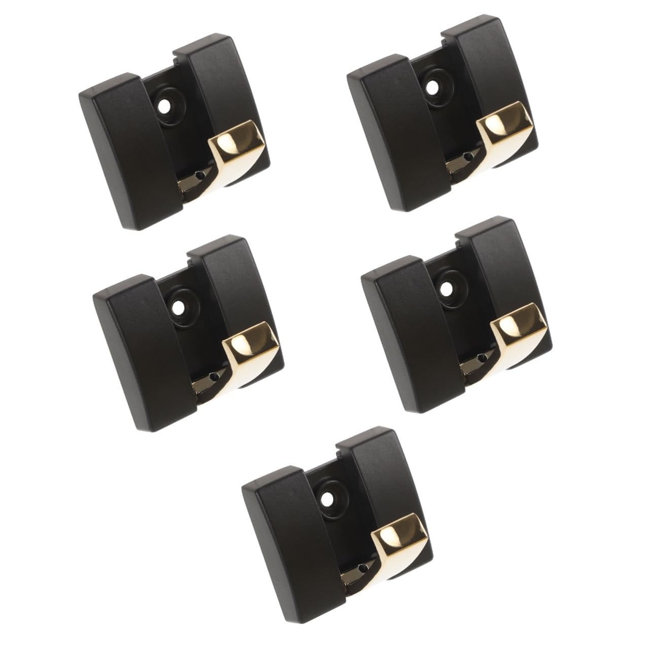 5 Piezas Gancho Pared Plegable de Aluminio Percha Moderna para Colgar Ropa y Toallas Soporte Resistente para Baño y Dormitorio de con Diseño Invisible