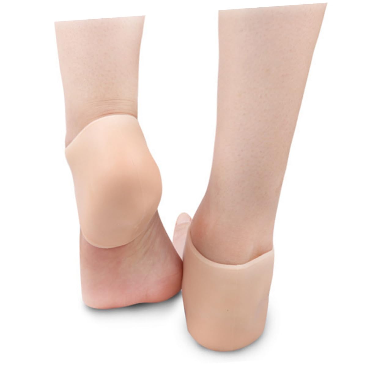Healeved Heel Pads Heel Protection Gel Heel Sleeves Protector Pads Foot Moisturizing Sleeves for Prevention Skin Care Protector