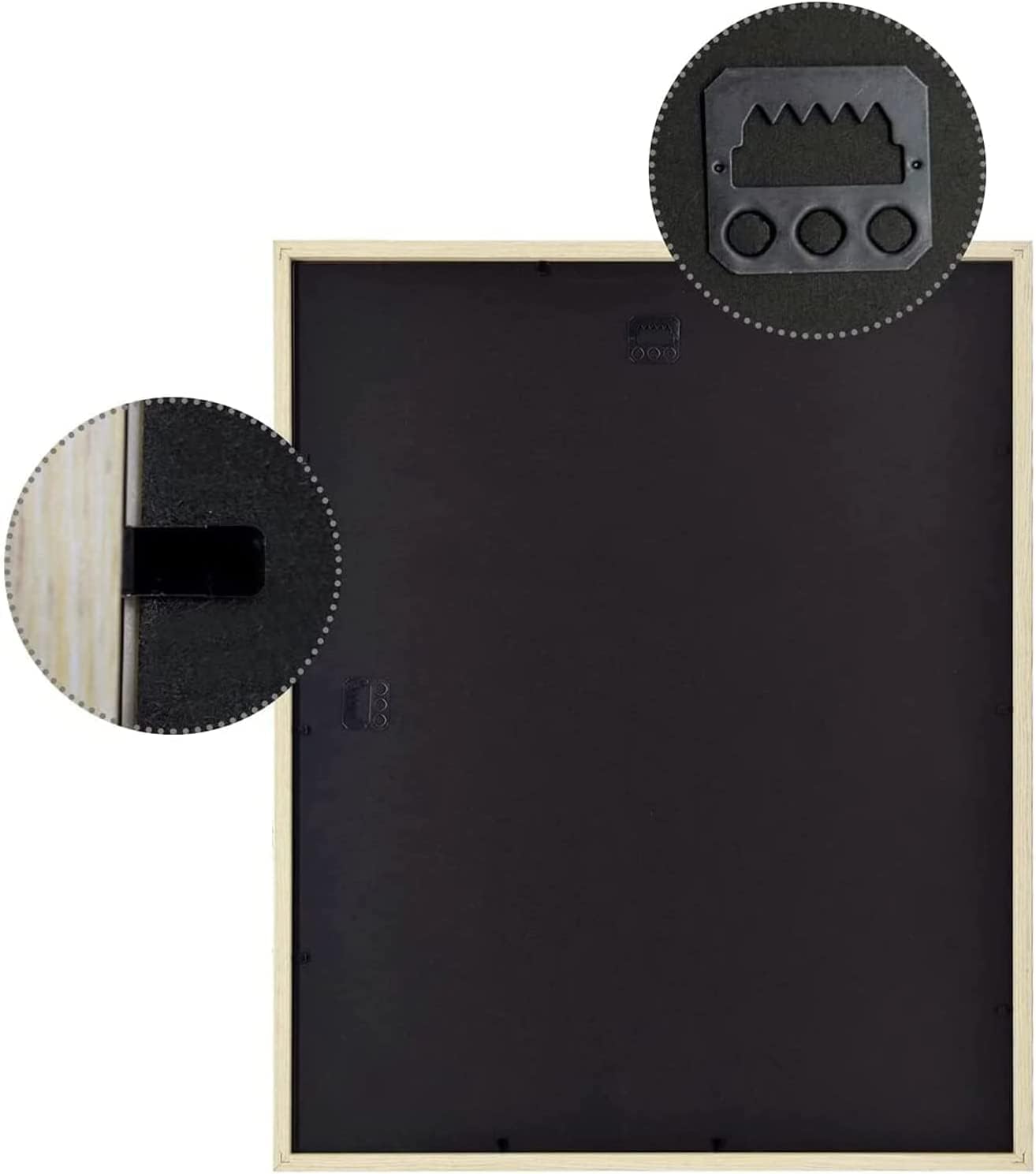 Golden State Art, 16x20 Frame, Picture Frames for Wall Display 11x14 Photo/Poster, Picture Painting/Print, Weddings, Landscape (Beige, 2 Pack)