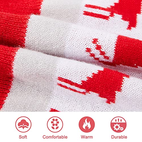 Funnycokid Kids Ugly Christmas Sweater Boys Girls Holiday Xmas Top Long Sleeve Crew Neck3