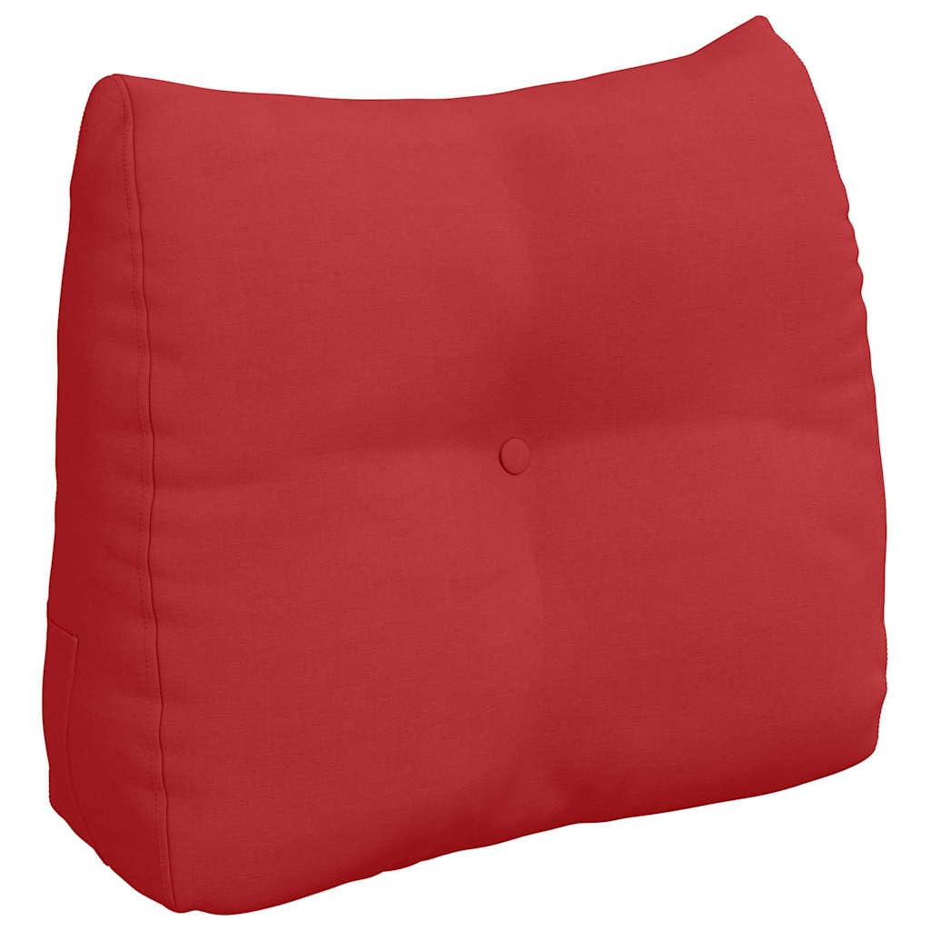 Cuscino posteriore rosso 60 x 24 x 50 cm Textil con supporto lombare