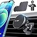VANMASS Handyhalterung Auto MagPower Magnet Lüftung【2022 Upgrade Mega Fest】 Universal mit Zubehör Kit 2 Upgrade Lüftungsclip Kfz Handyhalterung 360°Drehbar Für Alle Handys iPhone Samsung Huawei