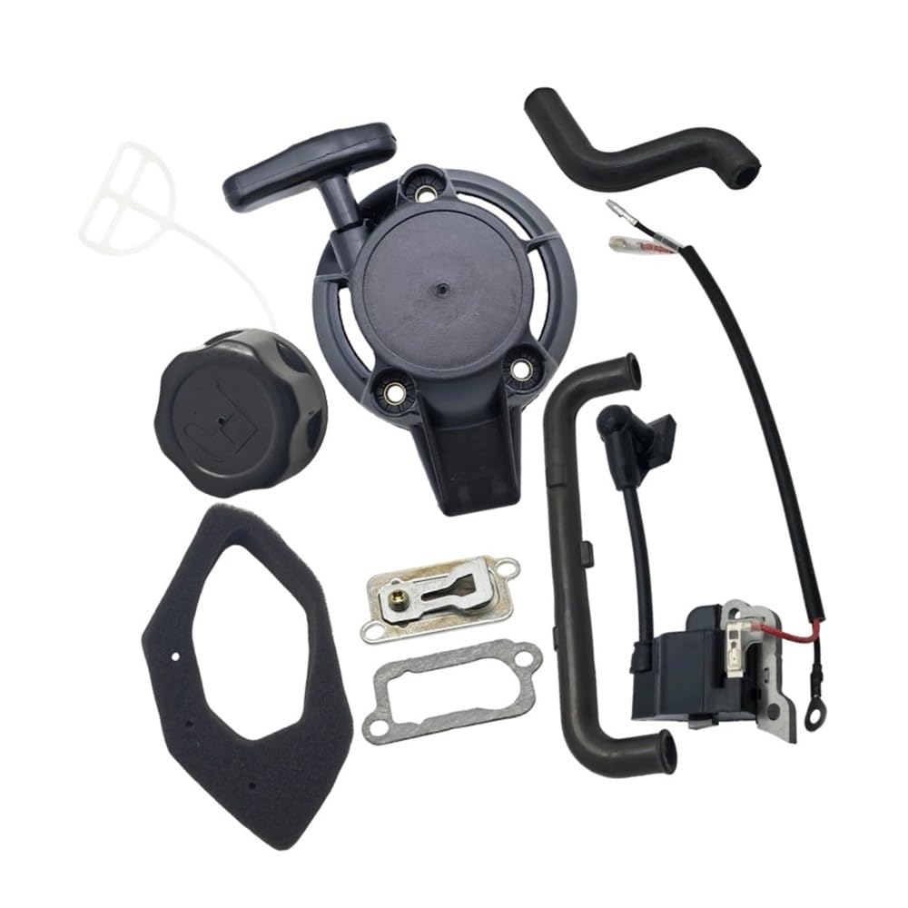 Kit de Tapa de Tubo de Placa de válvula de Salida de Aceite de Bobina de Encendido de Arranque de Retroceso Apto for cortacésped GX25 GX25N GX 25 25N Pieza de Motor pequeño