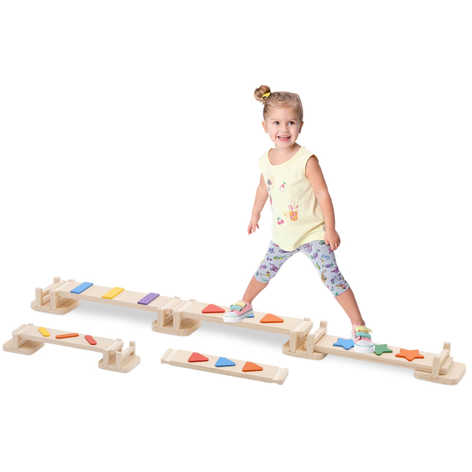 Planche D’Équilibre En Bois – Inspirée Montessori – Pour Enfants Et Adolescents – Utilisation Intérieure Et Extérieure – Charge 100 Kg