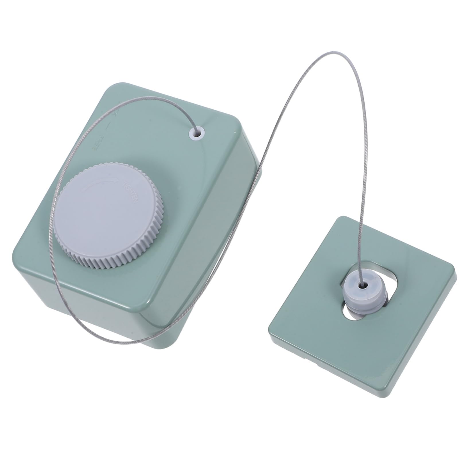 Cabilock Retractable Clothesline Mounted Indoor Outdoor Drying Line Adjustable Up to Steel Wire for Easy Operation and Transport for Laundry and Travel