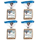 Sigdal Bakeri Herbs and Sea Salt, Wholegrain Crispbread, 8.29oz (Pack of 4)