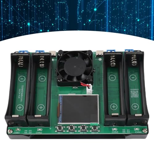 Medidor de resistencia interna de 4 canales para optimizar baterías de iones de litio 4
