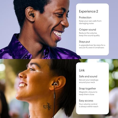 Experience 2 Loop Earplugs coffret Link | Bouchons réutilisables
