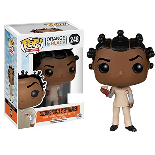 Orange Is The New Black Pop! Television Vinyl Figure Suzanne Crazy Eyes Warren (With Pie) 10 Cm Funko Mini Figures