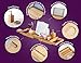 Expandable Bamboo Bathtub Caddy - Adjustable Wooden Serving Tray and Organizer for Any Size Bath Tub - Water Resistant - Phone and Tablet Compartments