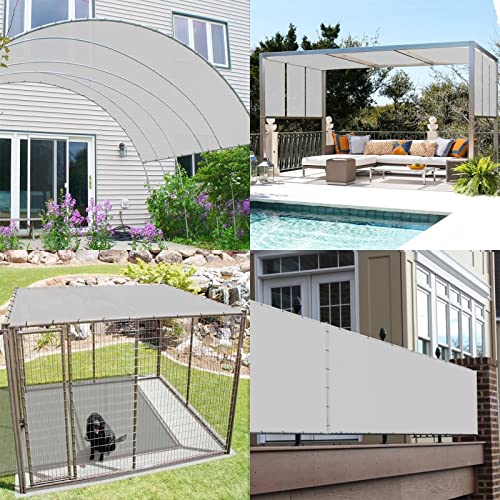 Voile d'ombrage rectangulaire contre la chaleur et la pluie