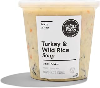 Whole Foods Kitchens, Turkey & Wild Rice Soup, 24 Ounce