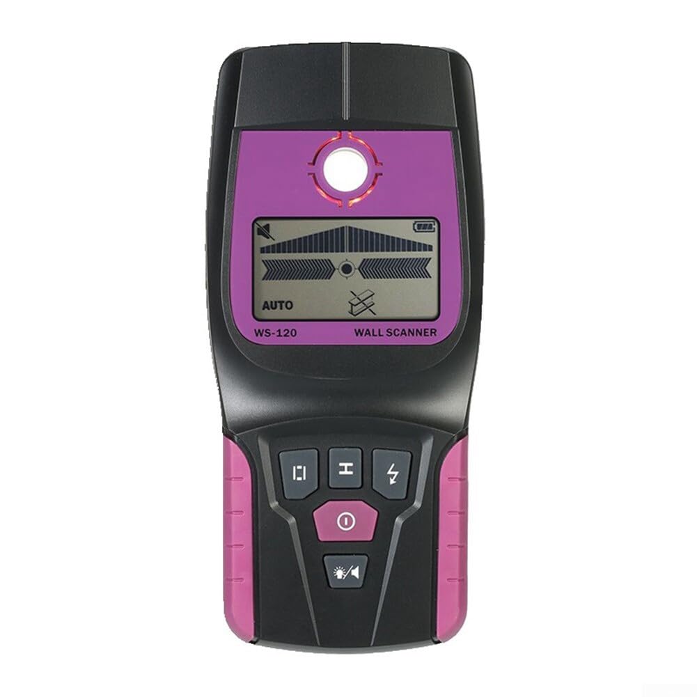 Wandsuchgerät bis 110mm Tiefe für Metall Rohre | 3-in-1 Funktion, findet Metall, für holz, Spannung, LCD Display, akustisches Signal, bis 110mm Tiefe