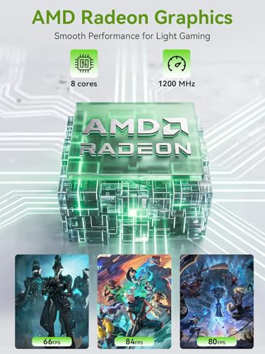Image of GMKtec G11 Mini PC AMD Ryzen Embedded R2514 (Beats 4300U /N150) | 16GB Dual DDR4 256GB NVMe SSD / Dual RJ45 2.5G WiFi6E BT5.2 / USB3.2 HDMI AMD Radeon Graphic Desktop Mini Computers