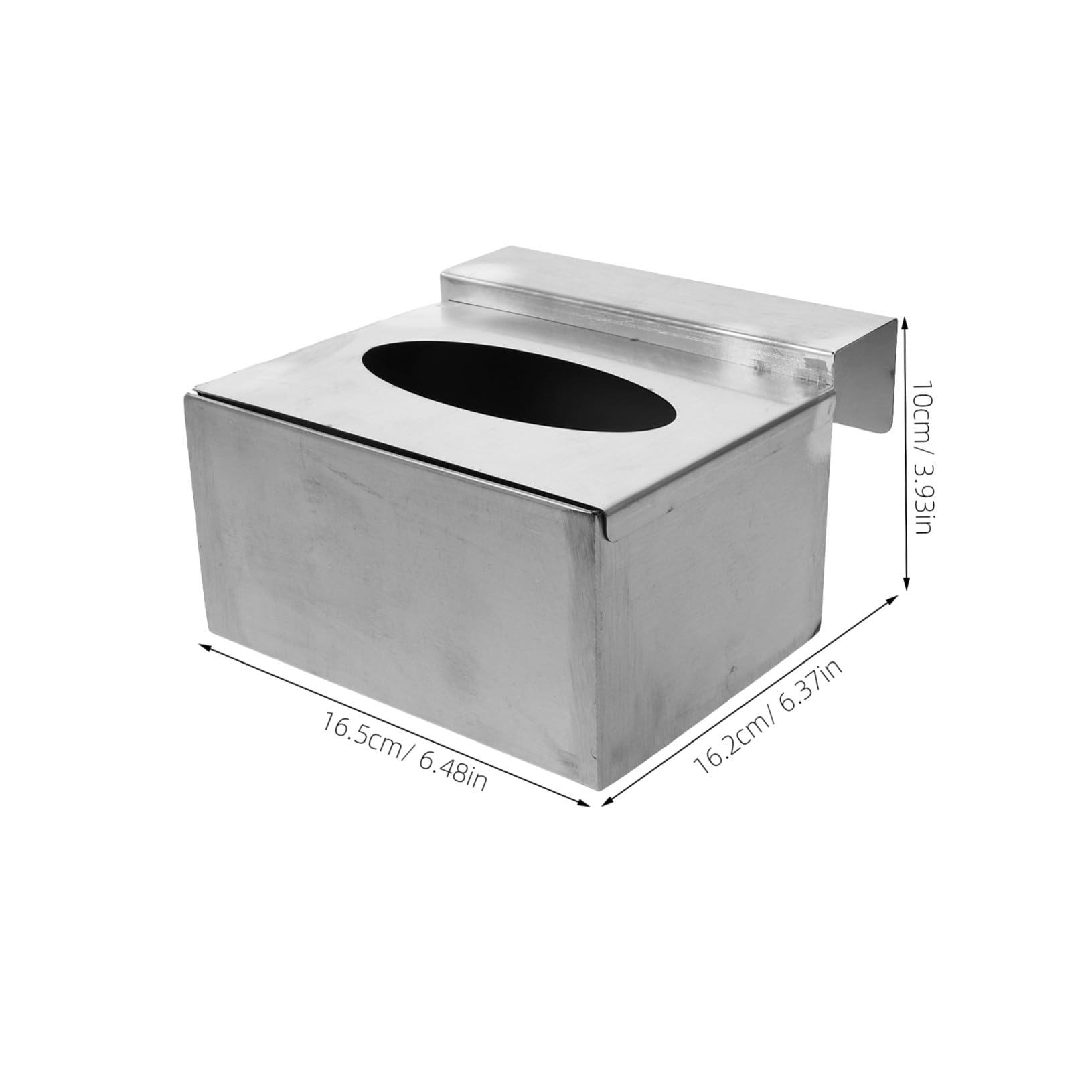 VICASKY Dispenser da Parete per Guanti USA e Getta in Acciaio Inossidabile Organizer Compatto per Cucina Laboratorio Ospedali e Ristoranti Supporto Resistente e Compatto per Box Guanti