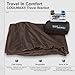 COCOON - Premium - Coolmax - Travel Blanket - Chocolate Brown