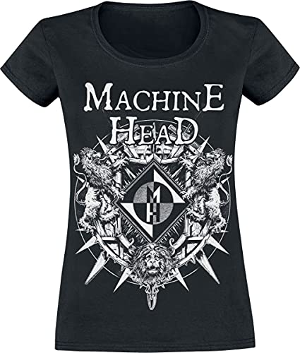 Machine Head Bloodstone Frauen T-Shirt schwarz M 100% Baumwolle Band-Merch, Bands, Nachhaltigkeit Cover