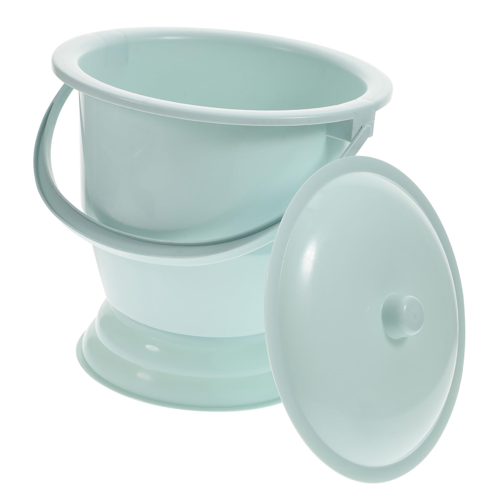 DOITOOL 1pezzi Potty Portatile Con Spittoon Maneggevole Per Anziani e Adulti Vasino