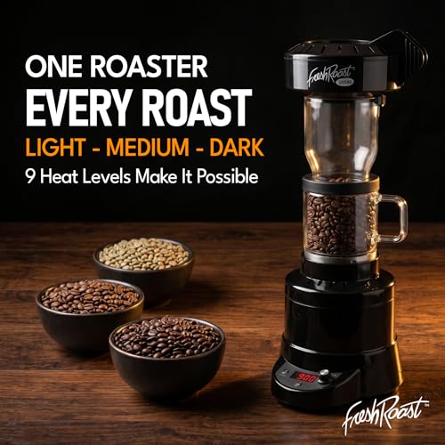 SR540 Roaster café con tubo, balanza y café verde miniatura 5