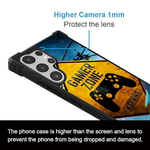 Coque Samsung S26 Ultra Gamer Zone protégeant des chutes et glissements