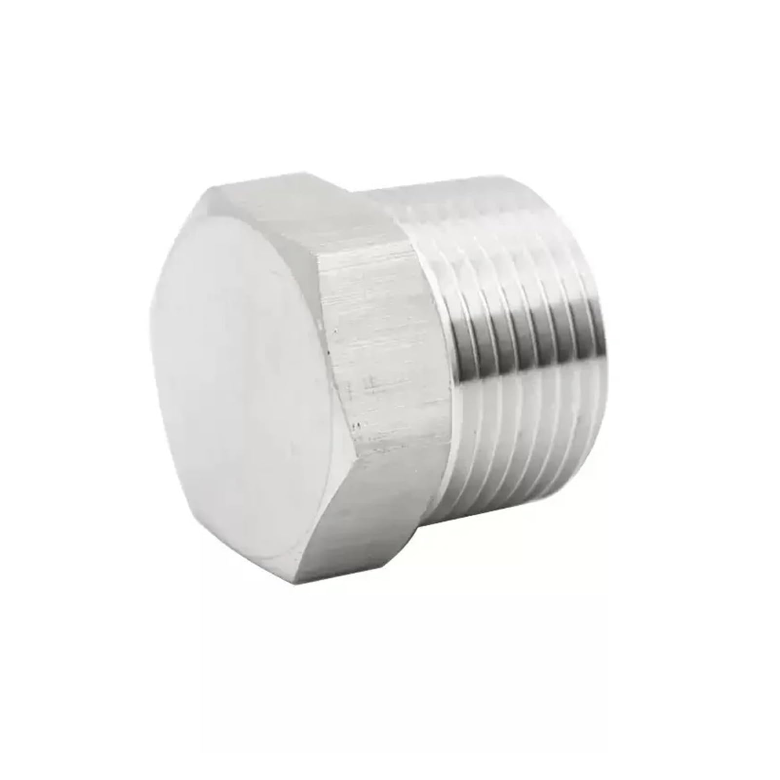 Tapón De Tubo Rosca Acero Inoxidable 304, NPT PT, 1/8 Pulgadas A 2, 1 Ud | Roscas de precisión for un sellado confiable de tuberías a prueba de fugas(NPT 1-1 2-1pcs)