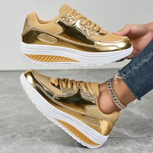 Chaussures de marche femme légères sneakers baskets mode athlétique - 6
