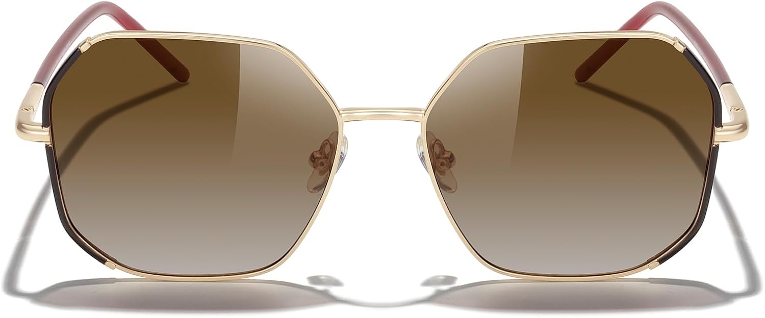 MERRY'S Trendy Oversized Square Metal Frame Sunglasses for Women Flat Lens UV Protection Brand Sunglasses S6058 - Image 2