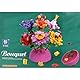 sarcia.eu Blumenstrauß aus Bauklötzen, kreativ, 6 Blumen in Kugeln, DIY Set 6+ (Blumenstrauß)