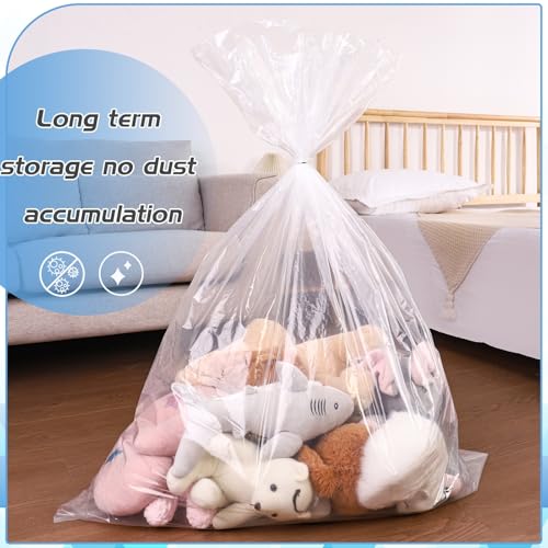 Bolsas de plástico resistentes de 100x152 cm para protección duradera de equipaje 5